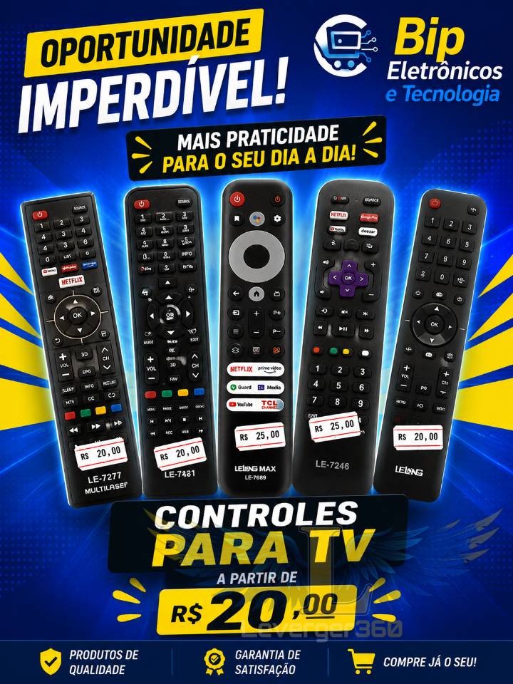 Controles AR, TVs, Jogos